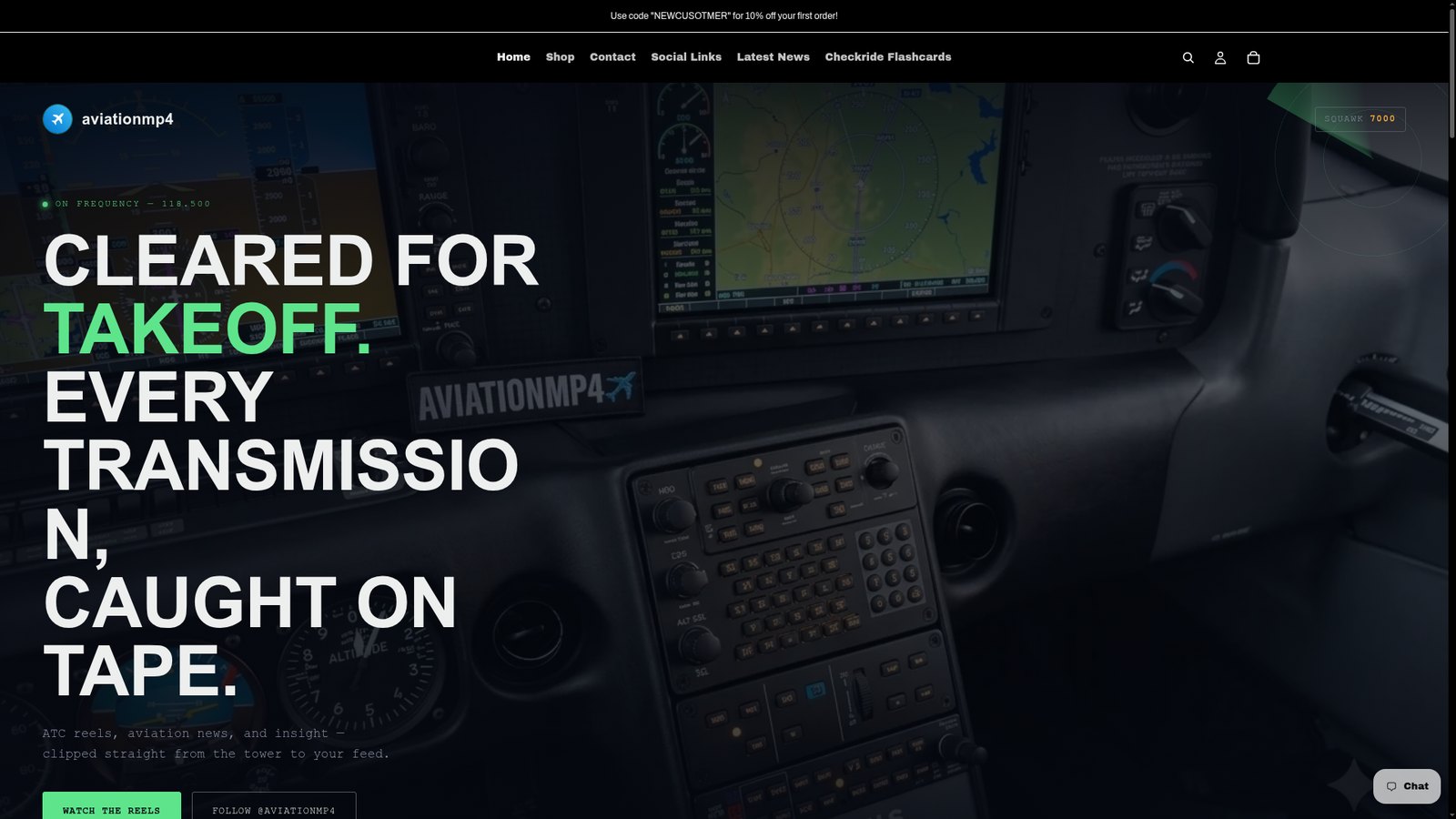 aviationmp4.com homepage